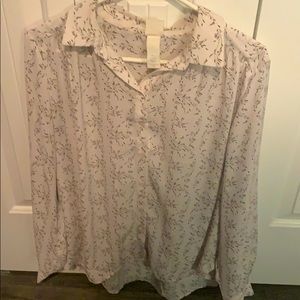 Floral Blouse (L)